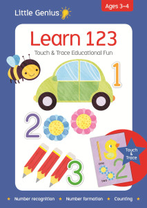 Little Genius - Touch and Trace Flash Cards - Learn 123