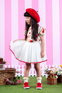 Strawberries Forever Circus Dress