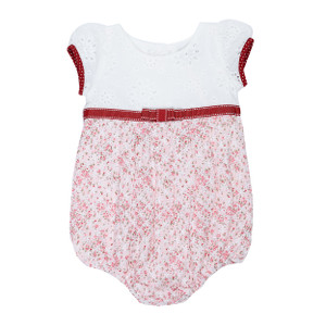 Arthur Ave Christmas Lace Playsuit