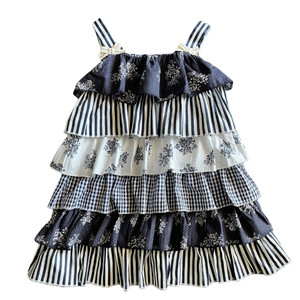 Arthur Ave Classic Layered Dress - Navy Arthur Ave Classic Layered Dress - Navy