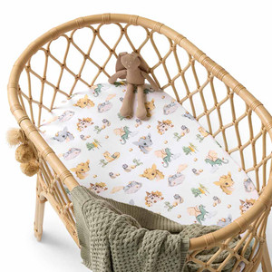 Organic Bassinet Sheet/Change Pad Cover - Dragon Organic Bassinet Sheet/Change Pad Cover - Dragon
