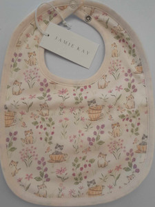 Organic Cotton Bib - Moons Garden Organic Cotton Bib - Moons Garden