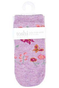 Organic Baby Socks - Lavandula Organic Baby Socks - Lavandula