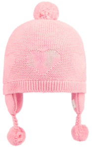 Organic Earmuff Heart - Pearl