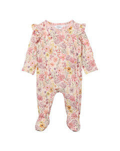 Thea Print Long Sleeve Zip Onesie Thea Print Long Sleeve Zip Onesie
