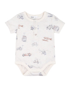 Finley Print Short Sleeve Bodysuit Finley Print Short Sleeve Bodysuit