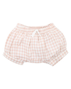 Morgan Organic Cotton Gingham Shorts