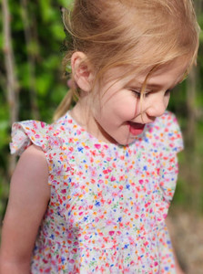 Party Dress - Pink Floral