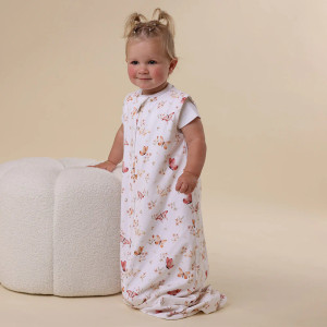 Butterfly Organic Sleeping Bag 1 Tog Butterfly Organic Sleeping Bag 1 Tog