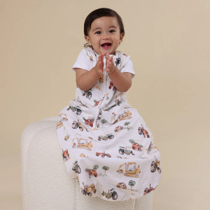 Diggers & Tractors Organic Sleeping Bag 1.0 TOG Diggers & Tractors Organic Sleeping Bag 1.0 TOG