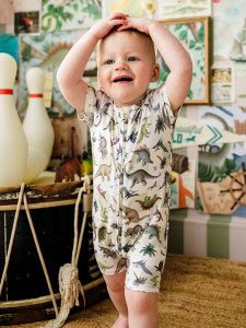 Prehistorica Timeless Shorty Coverall - Avocado Prehistorica Timeless Shorty Coverall - Avocado
