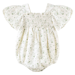 Lily Puff Sleeve S/S Romper Lily Puff Sleeve S/S Romper