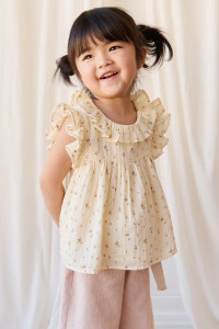 Organic Cotton Muslin Banks Blouse – Dina Antique Organic Cotton Muslin Banks Blouse – Dina Antique