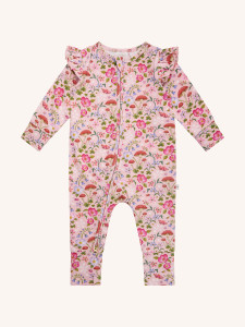 Toadstool Precious Frill Coverall - Apricot