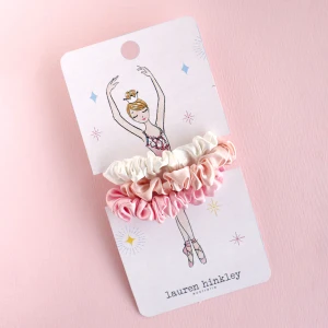 Ava Ballerina Scrunchie Set