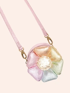 Rainbow Flower Bag - Metallic Multi