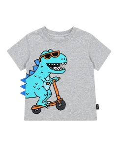 Grayson Tee - Grey Marle