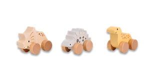 NEW! Discoveroo Dino Chunky Rollers - Assorted (12m+)