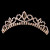 Medium Crystal Tiara Gold or Silver