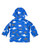 Colour Change Dino Raincoat Victorian Blue