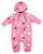 Dino Colour Change Rainsuit - Pink