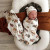 Organic Cotton Baby Jersey Wrap & Beanie Set - Assorted