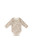 Organic Cotton Long Sleeve Bodysuit - April Eggnog