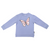 Butterfly Print Loungewear - Blue Heron