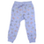 Butterfly Print Loungewear - Blue Heron