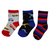 Assorted Socks 3pk - Cars, Dino, Stripe