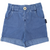 High Waisted Denim Short - Light Wash