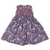 Hand Smocked Floral Dress - Mauve