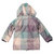 Sherpa Lined Check Raincoat - Green