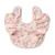 Waterproof Snuggle Bib with Frill - Cherry Blossom
