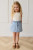 Briella Skirt - Petite Heart Denim