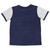 Colour Block Tee - Navy/Grey
