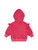 VERY CHERRY VELOUR ZIP UP HOODIE