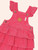 CLASSIC TIERED CORD PINAFORE - CHERRY