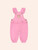CLASSIC FRILL CORD OVERALL - STRAWBERRY