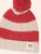 CLASSIC STRIPE BEANIE - Ember/Ecru