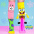 Sponge Bob Square Pants Knee High Socks