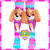 Skye Paw Patrol Knee High Socks