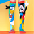 Mickey & Donald Duck Knee High Socks