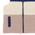 Contrast Padded Knit Vest - Chestnut/Navy