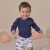 Organic Long Sleeve Bodysuit - Moonlight