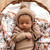 Merino Wool Bonnet & Booties - Fawn