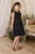 Organic Cotton Christabel Dress - Maisie Navy