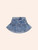 DREAMY DENIM TIERED SKIRT