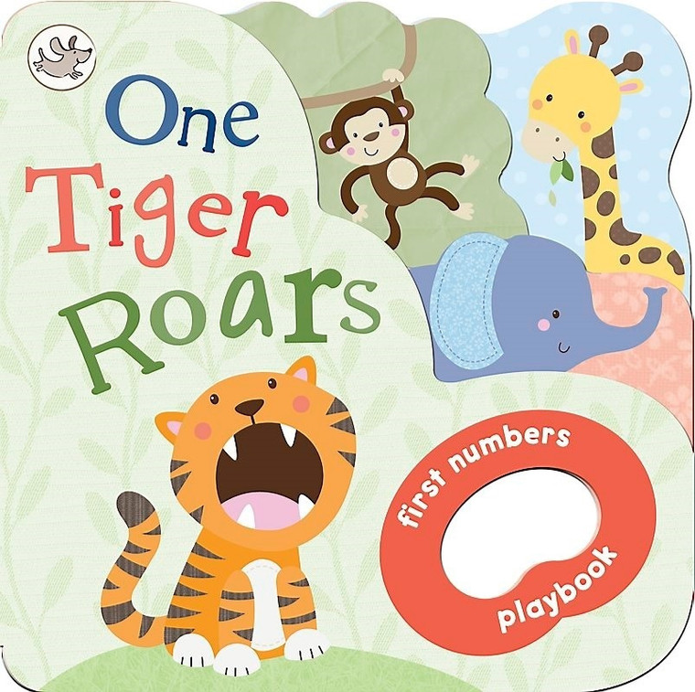 Little Me One Tiger Roars Shaped Playbook