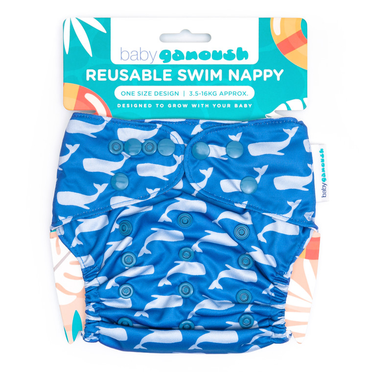 Reusable Swim Nappy - Whale of Time